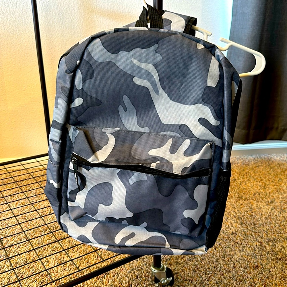 Camo backpack